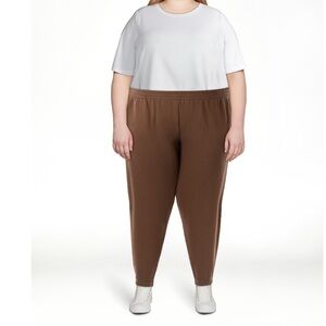NWT Terra sky 3X brown sweatpants stretchy 1332